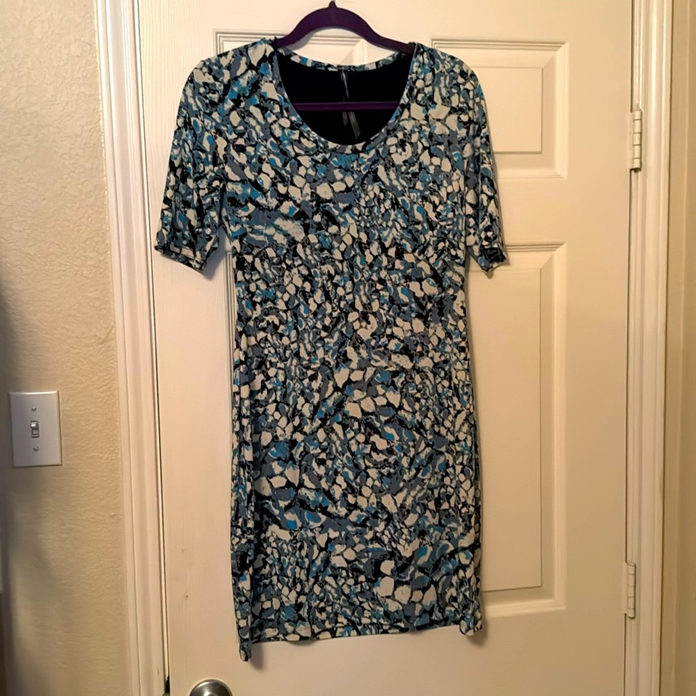 Marc New York Dress Women 8 Pebbled Corpcore Business Cocktail Classic 90's Chic